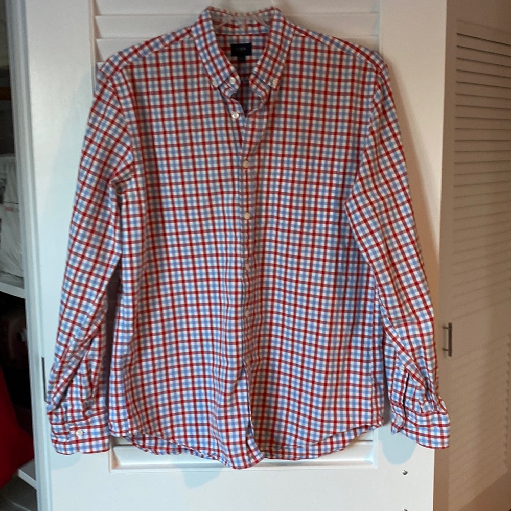 Men's J crew size large button down